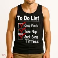 Funny To Do List Tank Top thumb 3