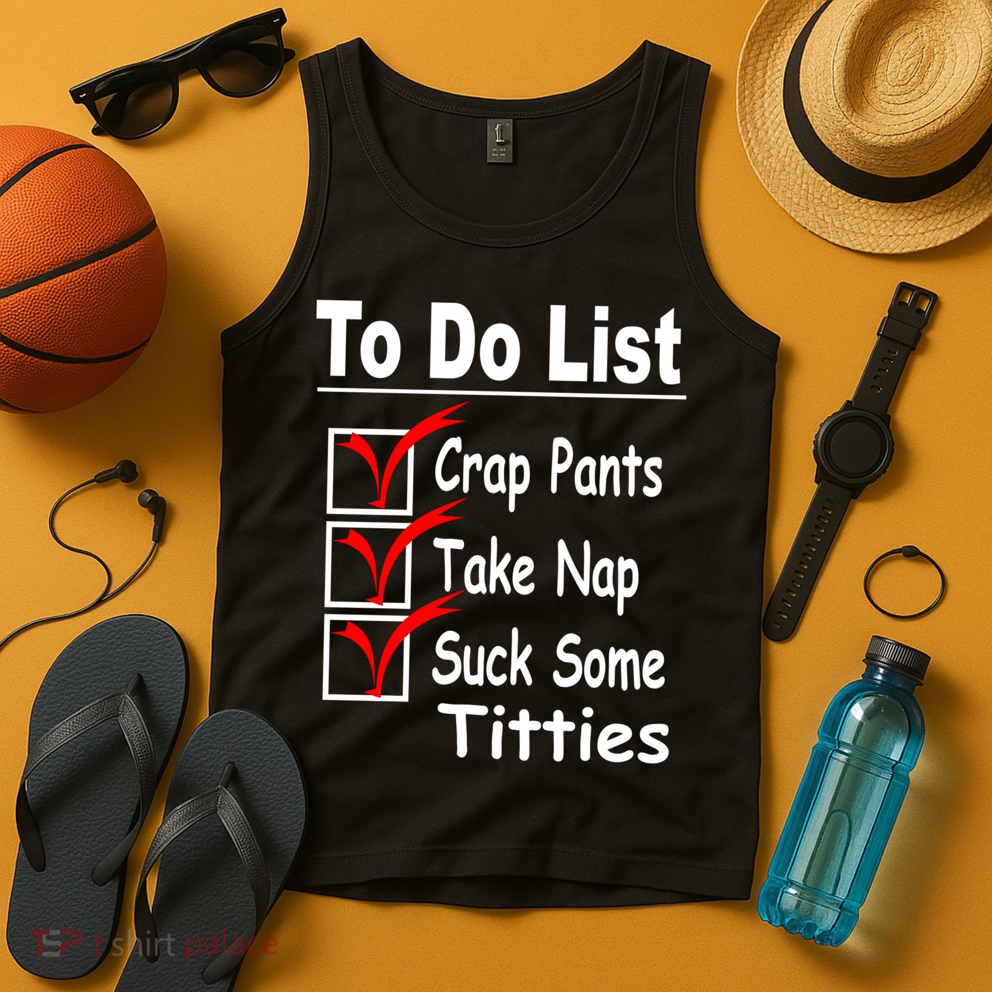 Funny To Do List Tank Top
