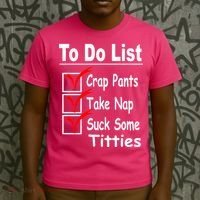 Funny To Do List T-Shirt thumb 3