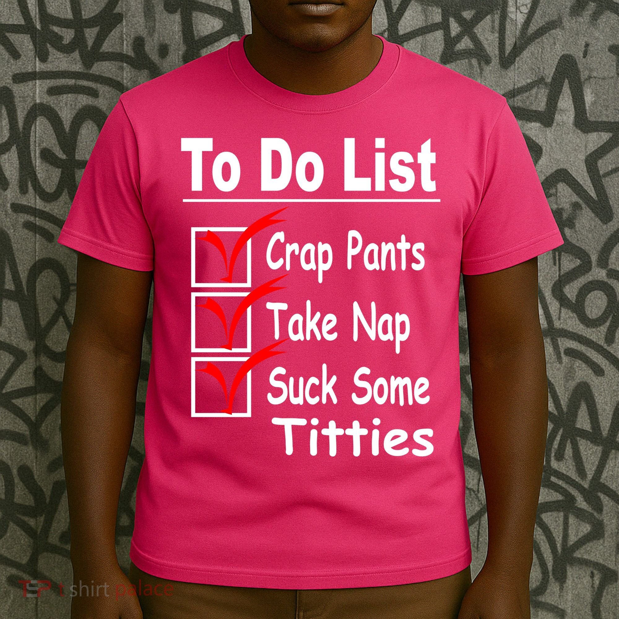 Funny To Do List T-Shirt