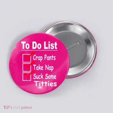 Funny To Do List Button