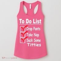 Funny To Do List Women's Tank Top thumb 0