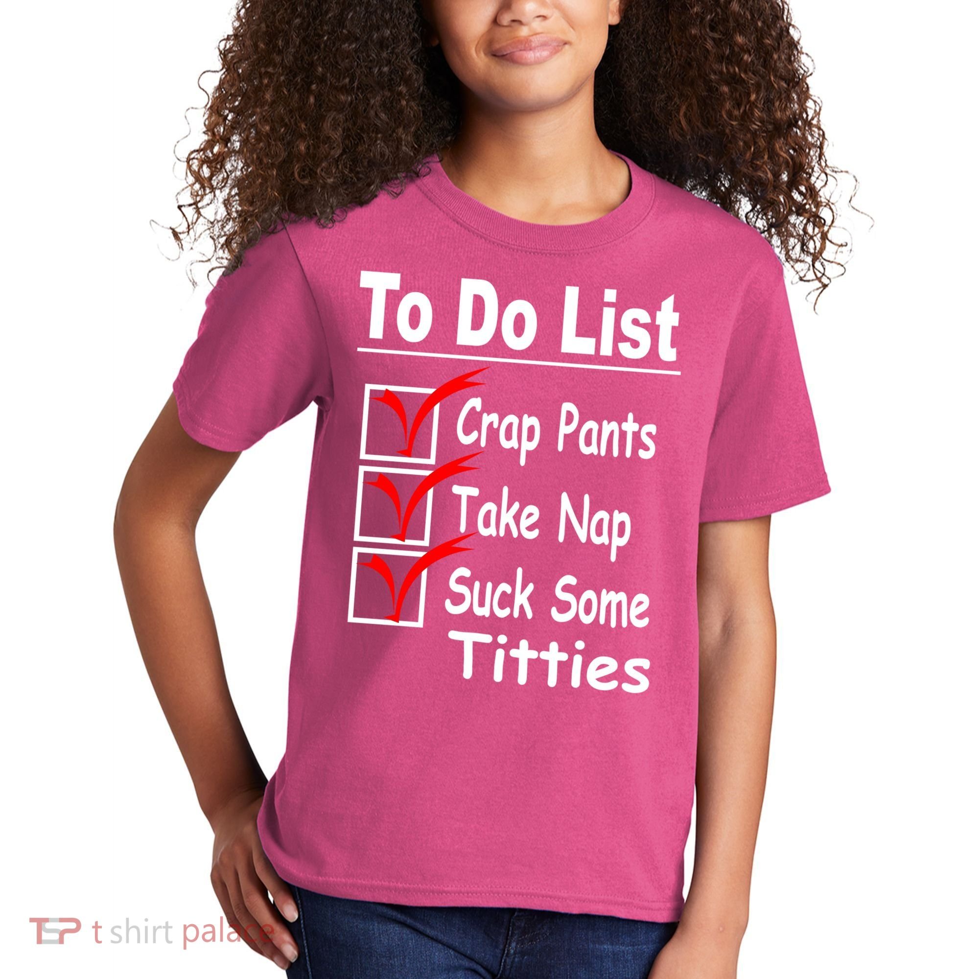 Funny To Do List Kids T-Shirt