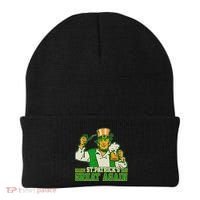 Funny Trump Make St Patrick's Day Great Again Beanie thumb 0