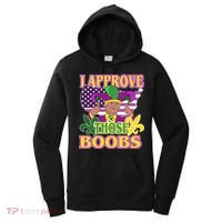 Funny Trump Mardi Gras Boobs Women's Hoodie thumb 0