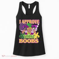 Funny Trump Mardi Gras Boobs Women's Tank Top thumb 0