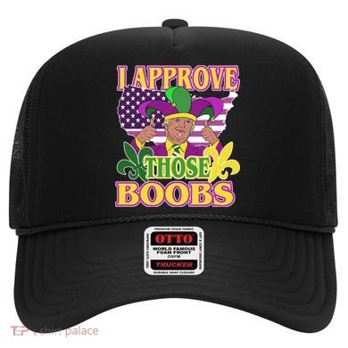 Funny Trump Mardi Gras Boobs Hat