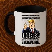 Funny Trump Really Terrific Very Handsome Father's Day Coffee Mug thumb 2