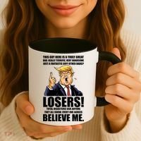 Funny Trump Really Terrific Very Handsome Father's Day Coffee Mug thumb 3