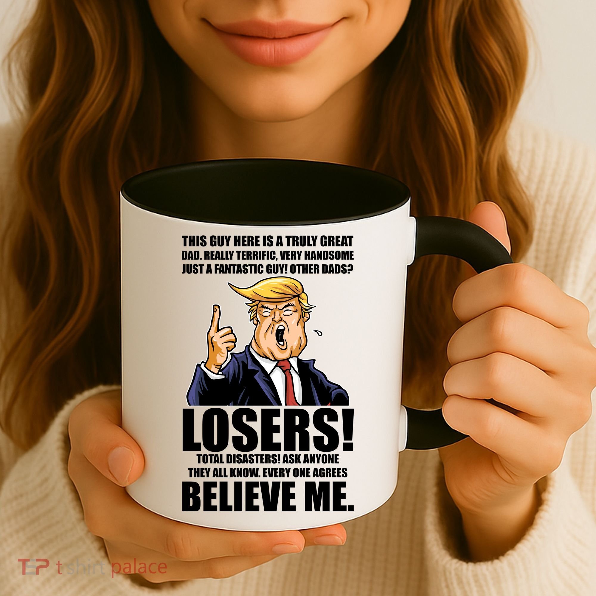 Funny Trump Really Terrific Very Handsome Father's Day Coffee Mug