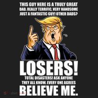 Funny Trump Really Terrific Very Handsome Father's Day Tumbler thumb 3