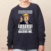 Funny Trump Really Terrific Very Handsome Father's Day Women's Sweatshirt thumb 0