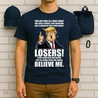 Funny Trump Really Terrific Very Handsome Father's Day T-Shirt thumb 6