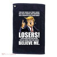 Funny Trump Really Terrific Very Handsome Father's Day Golf Towel thumb 0