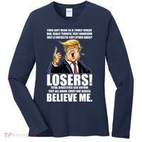 Funny Trump Really Terrific Very Handsome Father's Day Women's Long Sleeve Shirt thumb 0
