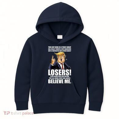 Funny Trump Really Terrific Very Handsome Father's Day Kids Hoodie