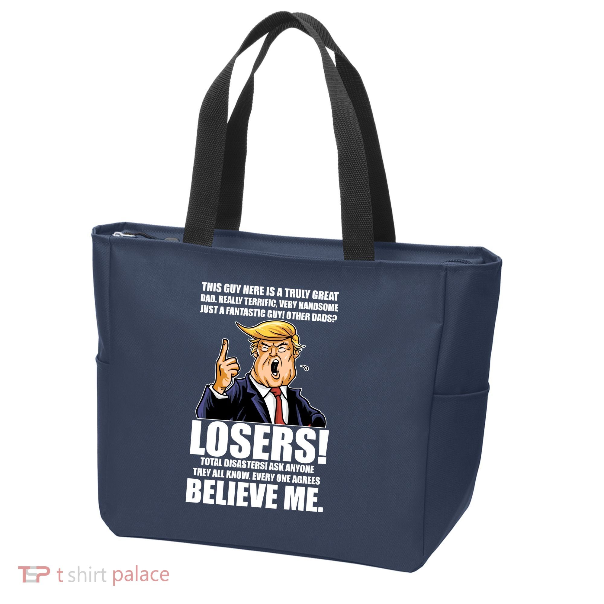 Funny Trump Really Terrific Very Handsome Father's Day Tote Bag