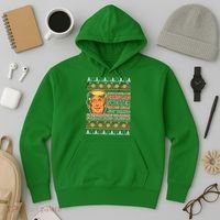 Funny Trump Ugly Christmas Sweater Hoodie thumb 3