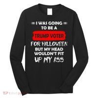 Funny Trump Voter Halloween Costume Long Sleeve Shirt thumb 0