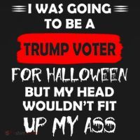 Funny Trump Voter Halloween Costume Women's Hoodie thumb 2