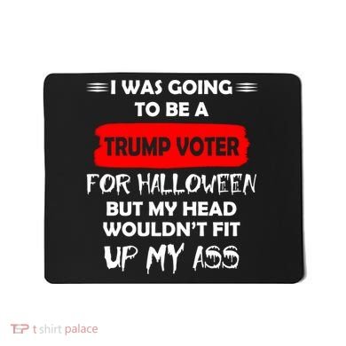 Funny Trump Voter Halloween Costume Mousepad