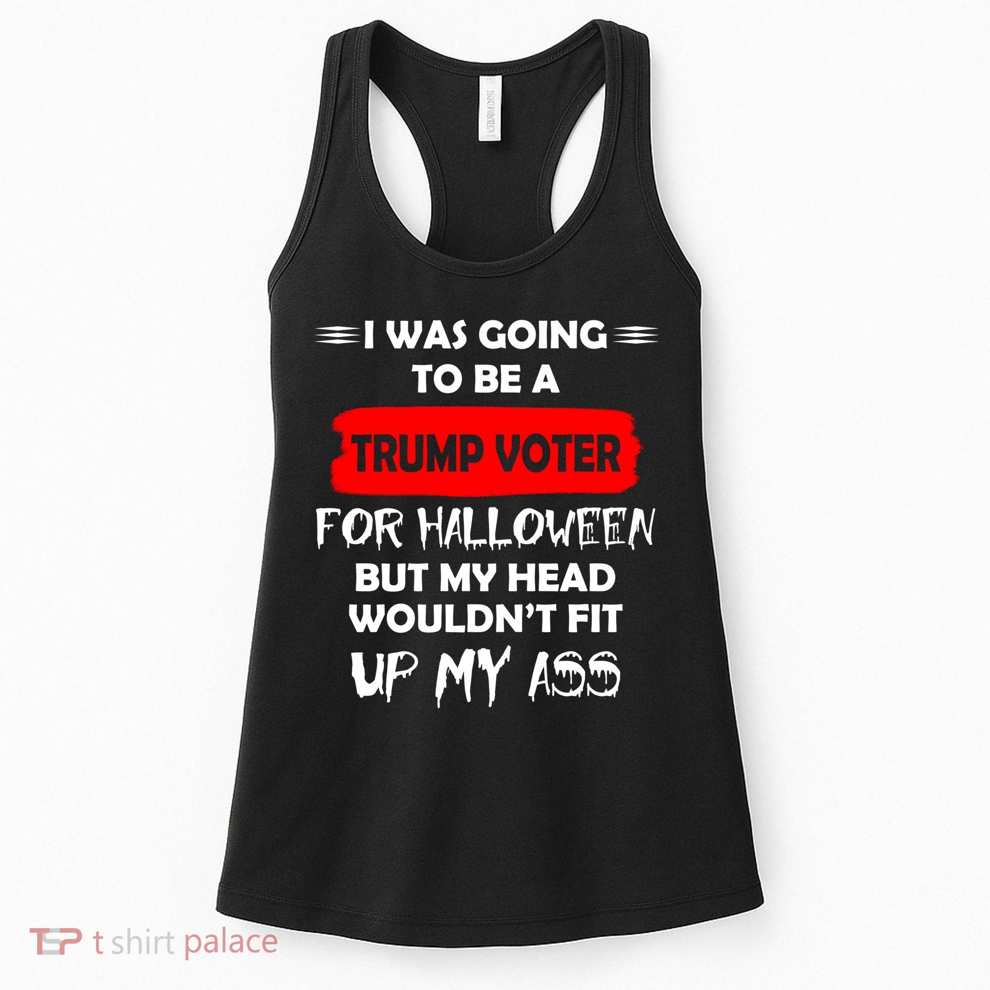 Funny Trump Voter Halloween Costume Women's Tank Top