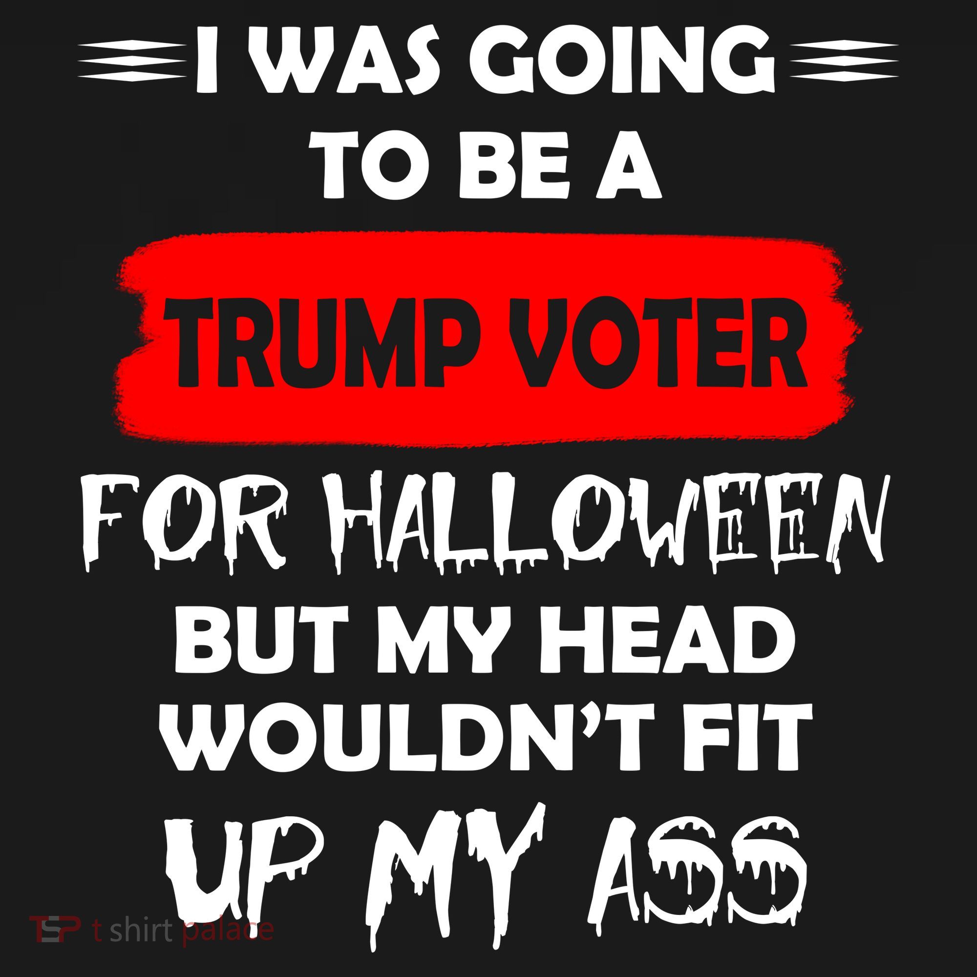 Funny Trump Voter Halloween Costume Women's Tank Top