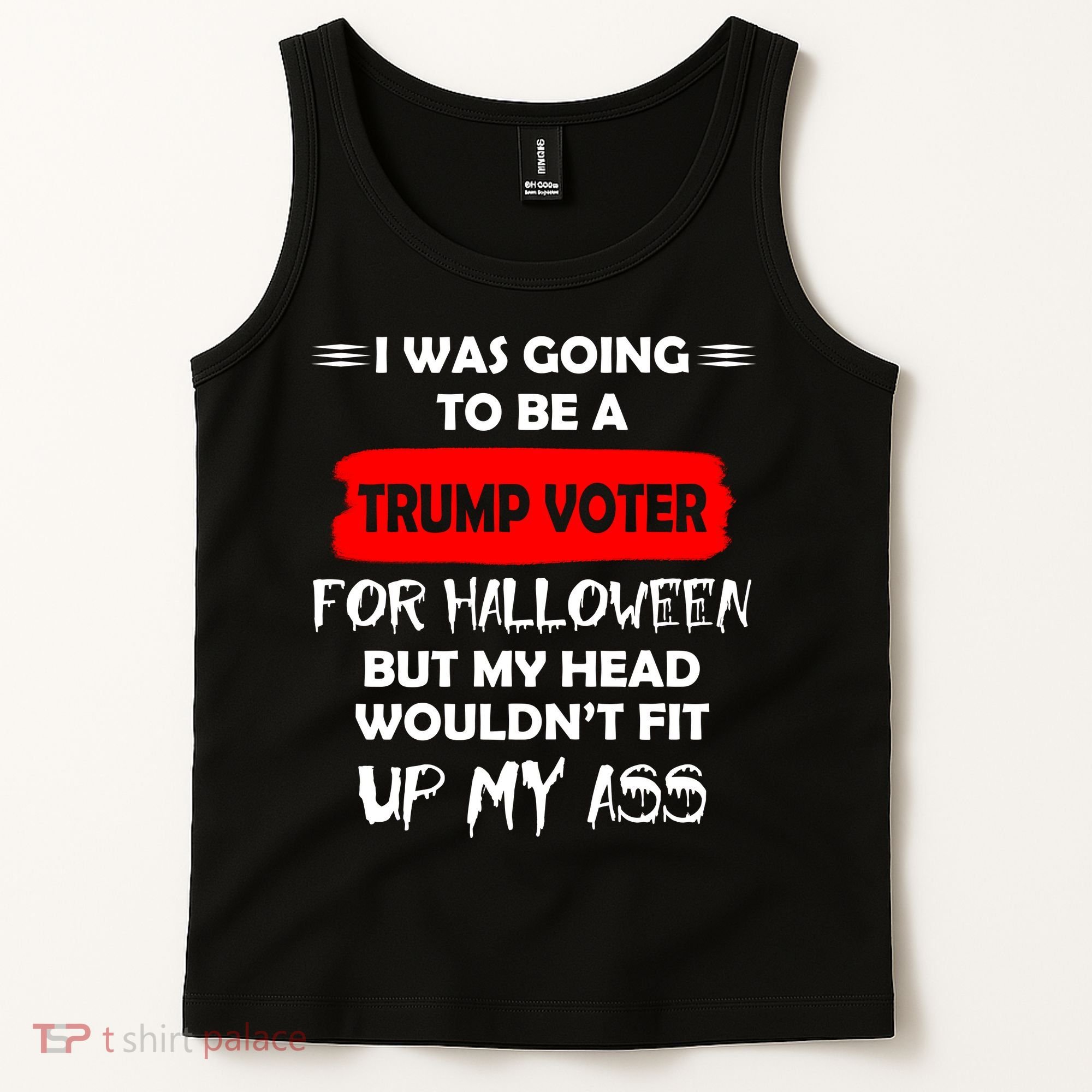 Funny Trump Voter Halloween Costume Tank Top