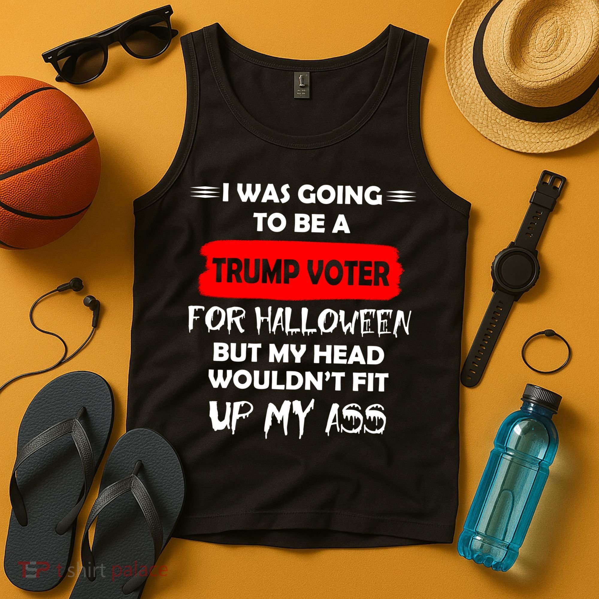 Funny Trump Voter Halloween Costume Tank Top
