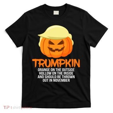 Funny Trumpkin Thrown Out In November T-Shirt