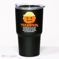Funny Trumpkin Thrown Out In November Tumbler thumb 0
