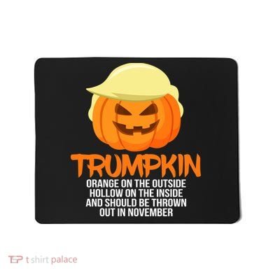 Funny Trumpkin Thrown Out In November Mousepad