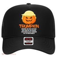 Funny Trumpkin Thrown Out In November Hat thumb 0