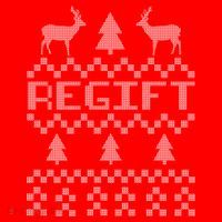 Funny Ugly Christmas Sweater Regift Long Sleeve Shirt thumb 2
