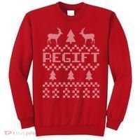 Funny Ugly Christmas Sweater Regift Sweatshirt thumb 0