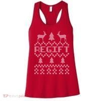 Funny Ugly Christmas Sweater Regift Women's Tank Top thumb 0