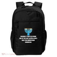Funny Understanding Hanukkah Backpack thumb 0