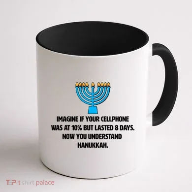 Funny Understanding Hanukkah Coffee Mug back