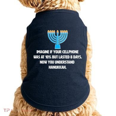 Funny Understanding Hanukkah Doggie Tank