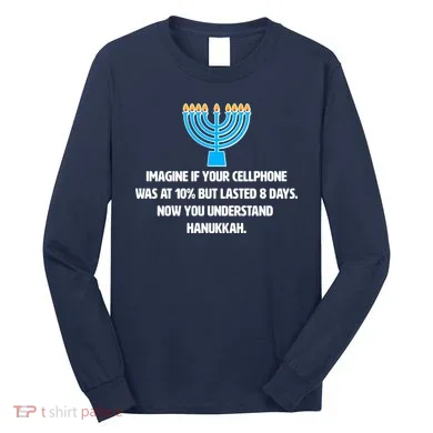 Funny Understanding Hanukkah Long Sleeve Shirt