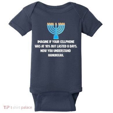 Funny Understanding Hanukkah Baby Bodysuit