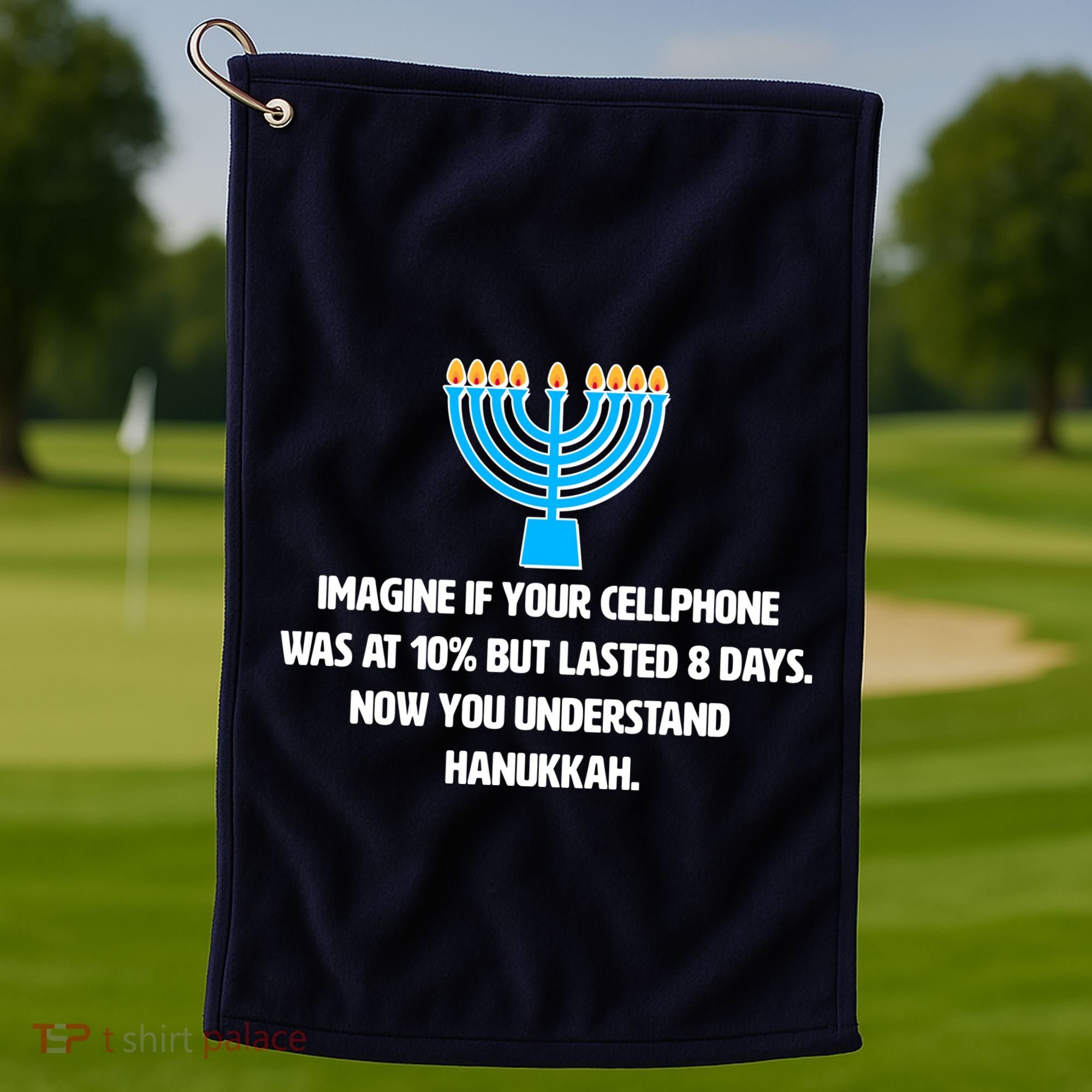 Funny Understanding Hanukkah Golf Towel