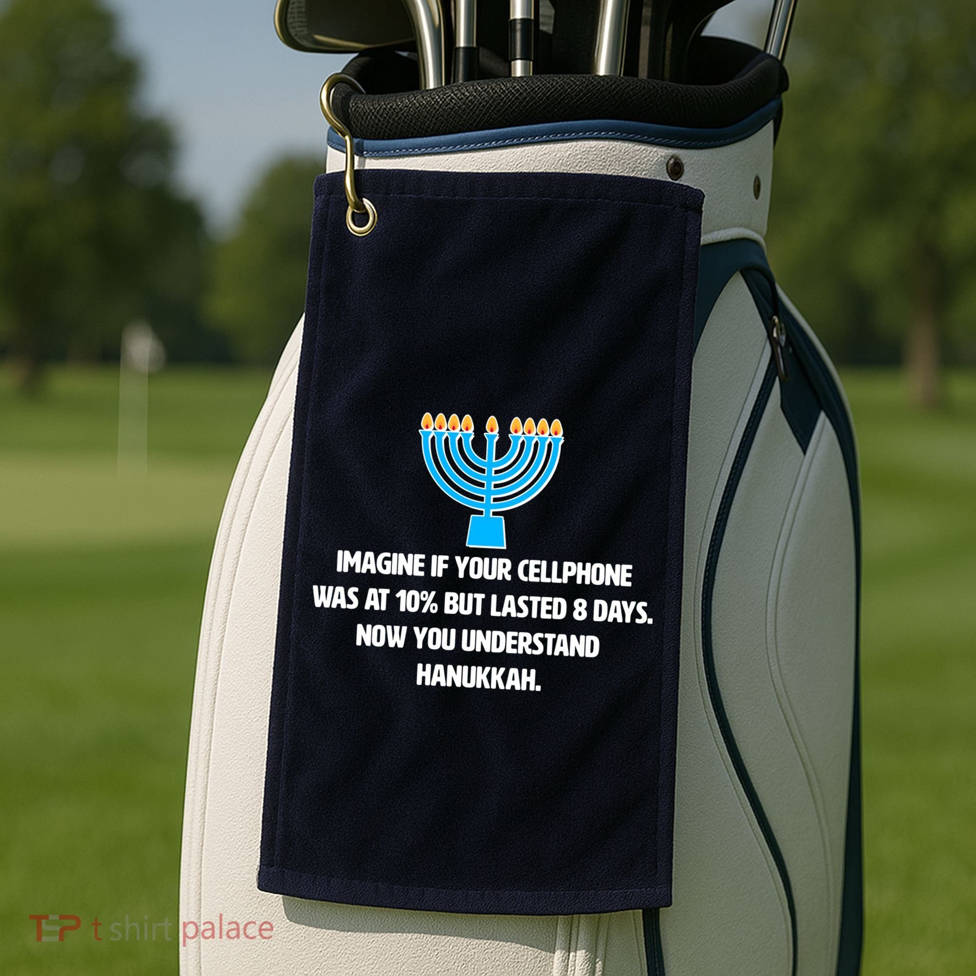 Funny Understanding Hanukkah Golf Towel