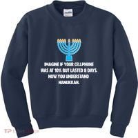 Funny Understanding Hanukkah Kids Sweatshirt thumb 0
