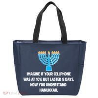 Funny Understanding Hanukkah Tote Bag thumb 0