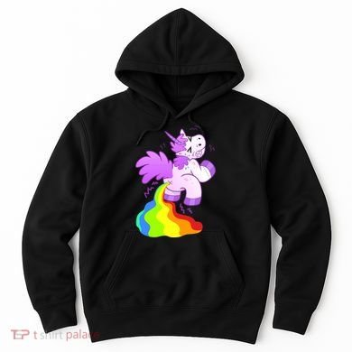 Funny Unicorn Pooping A Rainbow Hoodie
