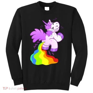 Funny Unicorn Pooping A Rainbow Sweatshirt