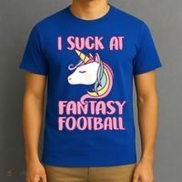 Funny Unicron I Suck At Fantasy Football T-Shirt thumb 3