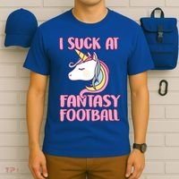 Funny Unicron I Suck At Fantasy Football T-Shirt thumb 6