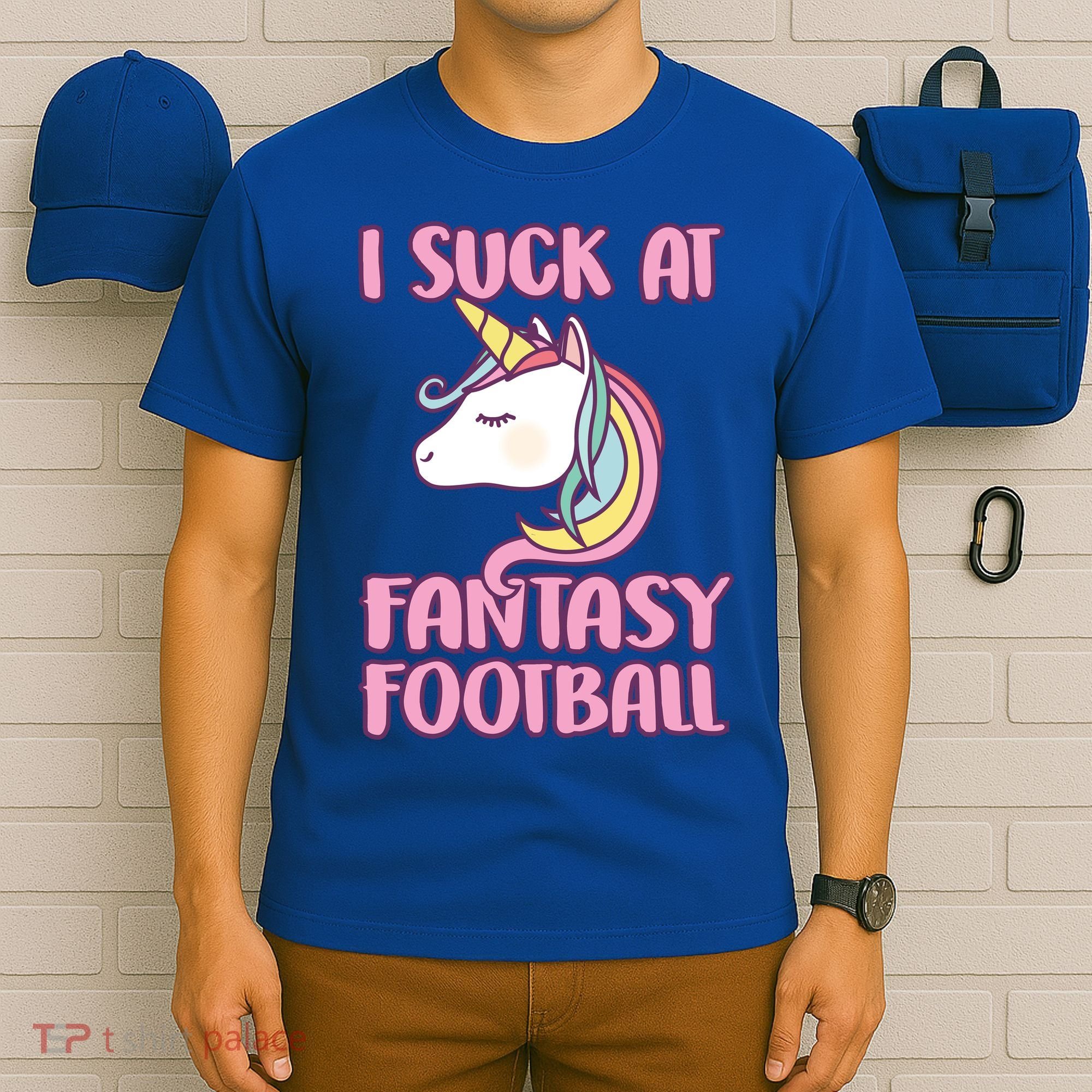 Funny Unicron I Suck At Fantasy Football T-Shirt